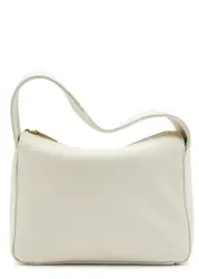 Khaite Elena Small Leather top Handle bag - Off White ONE SIZE