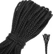 uxcell Black 550lb 2mm Diameter 30Ft Fishing Line Wind Chime String Kite Line