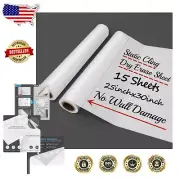 Portable 25x30 Whiteboard Sheets with Static Cling - Effortless Writing Surface