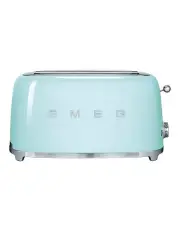[Smeg] 50's Style 4 Slice Long-Slot Toaster in Pastel Green TSF02PGAU