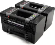 PowerBlock Elite EXP Adjustable Dumbbells, Sold in Pairs, Stage 1, 5-50 lb.