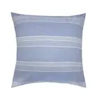 Bambury Juna European 65x65cm Pillowcase Square Cotton Decor Cover Stripes Blue