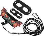 BESPORTBLE 1set Reptile Traction Harness Comfortable Outdoor Leash for Lizards Pets Easy to Use Store for Turtles Chameleons More Lightweight Durable Design