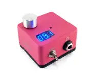 Pink Mini Digital Power Supply Unit with Case for Tattoo Machine Gun Body Art