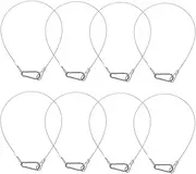 CHILDWEET Flexible Luggage Lock Stainless Steel Safety Cable Locks Ring for Stage Plant Luggage Light Security