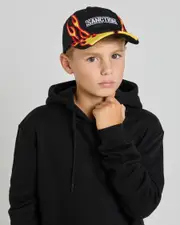 [Sanction] Sanction Boys' Ignite Snapback Cap in Black One Size Black