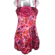 New BCBGMaxAzria Begonia Strapless Bubble Dress