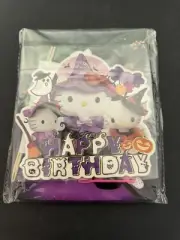 Hello Kitty Happy Birthday Halloween Banner