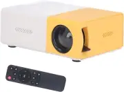 Mini Projector, Portable Mini 24 to 60In 1920X1080 Resolution Large Screen Proje