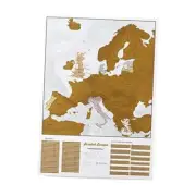 Scratch Off Map Of Europe – Color Europe Wall Map – Scratch Off – 23 x 33