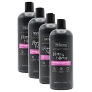 4PK Tresemme 750ml Volume & Fullness Shampoo Hair Care Paraben Free Daily Use
