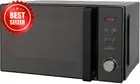 RHMO10 Compact Microwave Black with 8 Pre-Set Cooking Menus