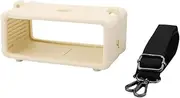 Silicone Case for Loudspeaker with Adjustable Shoulder Strap and Charging Port Design