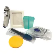 Tupperware Tiny Treasures Pill Container Travel Salt and Pepper Magnets Keychain