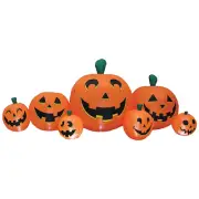 Halloween Inflatable Pumpkin Patch 8.5 Ft Long - Morris Costumes