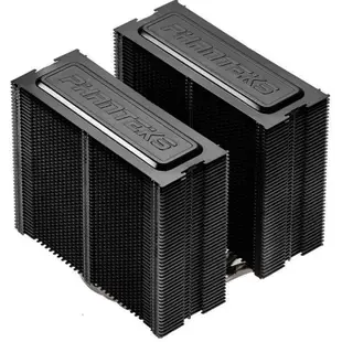 Phanteks 追風者PH-TC14PE_BK雙塔旗艦版黑色8毫米x5根銅熱管水冷CPU散熱器