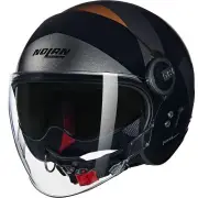 N21 Visor 06 Tangente 352 Black Gray Terra Glossy Jet Helmet