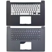 For Dell XPS15 9570 7590 Precision 5530 5540 Upper Palmrest Case Backlit keyboad