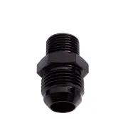 Aeroflow Metric To Male Flare Adapter M10 x 1.0mm to -4 Black Finish
