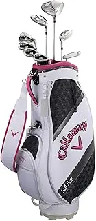 Callaway Women's Solaire 2018 Club Set (Set of 8, Caddy Bag, Headcover)