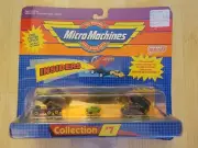 Vintage NEW 1988 Galoob Micro Machines Sun Color Changers #6 Plane Jet Car Wow