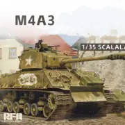 RYEFIELD 5092 1/35 M4A3 76W HVSS EARLY TYPETHUNDERBOLT VII