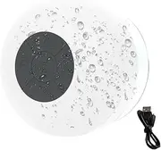 Shower Mini Speaker | Waterproof Suction Cup Shower Speaker - Wireless Speaker for Bathroom, Beach, Pool, Hiking, Camping, Cycling