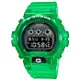 【CASIO】卡西歐 G-SHOCK 果凍感半透明 DW-6900JT-3 200米防水電子錶 三眼運動錶 綠