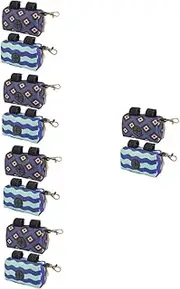 VICASKY Nappy Bags Dispenser Nappy Bag Dispenser 10 Pcs Portable Diaper Bag Dispenser Zipper Storage Bags Diaper Bag Dispenser Containers Pet Storage Organizer Diaper Bag for Diaper Bag Holder Neoprene
