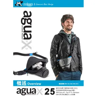 【中野數位】MIGGO Agua 25 多功能防水相機包[微單類單相機專用] 公司貨