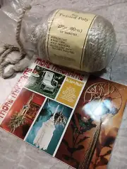 Macrame Step By Step Pattern Book & Twisted Poly 1/4" Diameter Yarn