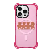 iPhone 16 Pro Bounce Case MagSafe Compatible Cute Bear Friends