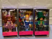 VINTAGE BARBIE Wizard Of Oz Munchkin Tommy &Kelly Lot 3 Collectible Dolls NEW!!