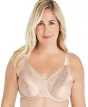 Playtex Secrets Full Figure Underwire Bra 4422 Taupe Size 34C