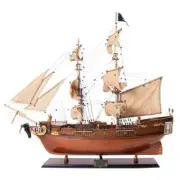 Pirate Ship Exclusive Edition | Handcrafted Ship Model W/ Linen Stitched Sail