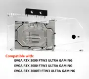 Granzon N-EV3090FTW3-X GPU Block For EVGA RTX 3090 / RTX 3080 FTW3 ULTRA GAMING