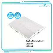 1.8" Height Threshold Ramp 700lbs Capacity Portable Supporting Aluminum Entry