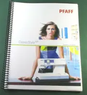 PFAFF Classic Style 2025 Instruction Manual: Full Color & Protective Covers!