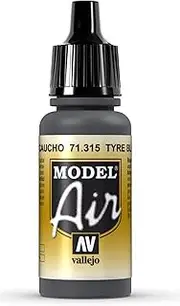 Vallejo Model Air Tyre Black 17 ml Miniatures