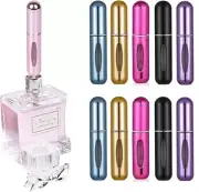Portable Perfume Atomizer Travel Refillable Bottle Mini Scent Pump Spray 5ml