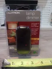 Lutron Plug In Lamp Dimmer 300 Watt Model TT-300H-BR Brown FACTORY SEALED