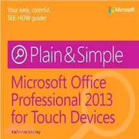 在飛比找三民網路書店優惠-Microsoft Office 2013 for Tabl