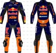 Jack Miller RedBull KTM Motorbike Racing Leather Suit Motorcycle Sportswear Ce