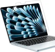 2 Pack Matte Screen Protector for 2025 MacBook Air 15.3 inches M4 Chip A3241 Frosted Anti Scratch 5H Hardness Filter Laptop Protector Accessories (Air 15.3 inches)
