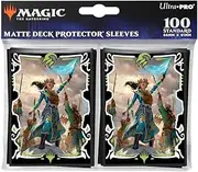Ultra PRO - Tarkir Dragonstorm Eshki, Temur’s Roar (Temur Roar Commander Deck) 100ct Deck Protector Sleeves for Magic: The Gathering | Magic Gathering Accessories MTG Card Protection TCG Deck Sleeves