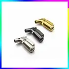 3Pcs Small Metal Blow Torch Jet Lighter Kitchen Tobacco Safety Lock Refillable
