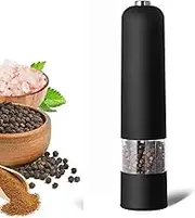 Electric Salt and Pepper Mill Grinder,Battery Operated Automatic Pepper Salt Mill Adjustable Coarseness, Great Pepper Mill for Himalayan, Rock Salt, Pepper, Dried Herbs, Spices
