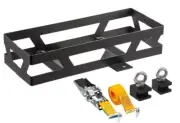 ARB BASE RACK SINGLE JERRY CAN MOUNT 1780330 Horizontal, Powder-Coated Steel