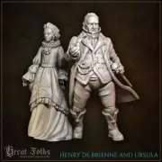 Great Grimoire - Henry de Brienne and Ursula - 32mm