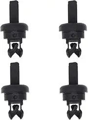 WGQGQ Parcel Shelf Clip Fit for Renault, Megane MK 1 2 3 1996-2017 Modus Scenic Laguna Scala String Cord Hanger Bracket Pin Parcel Shelf Retainers(4Pcs A)
